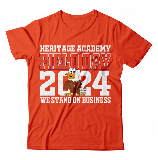 Heritage Academy 4TH GRADE Field Day Shirt