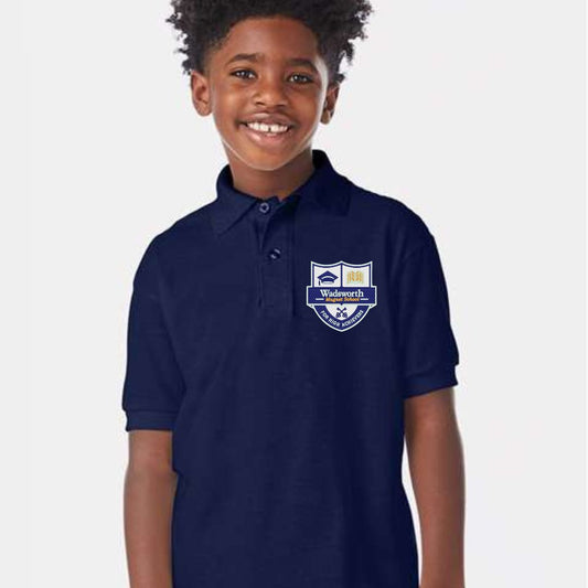 Wadsworth Magnet Navy School Polo