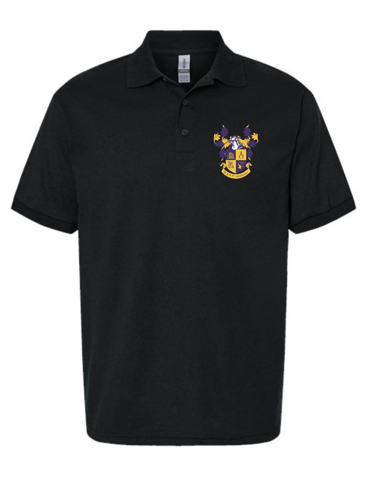 B.E.S.T. Academy Black Polo Shirt(6th Grade)
