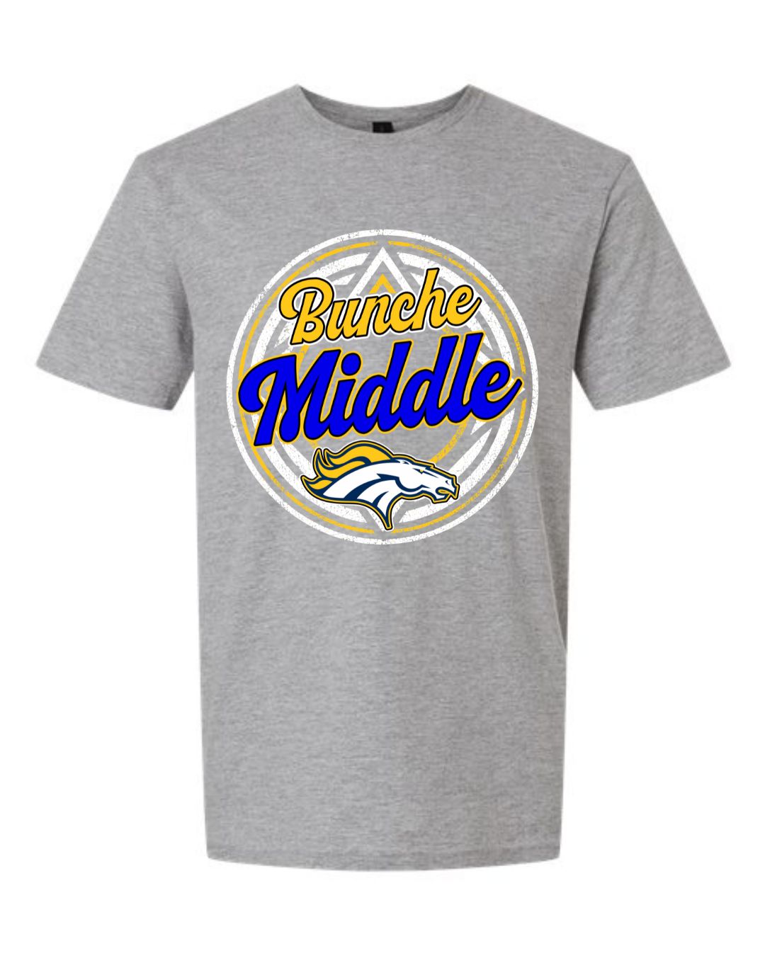 Bunche Middle School Grey Tee