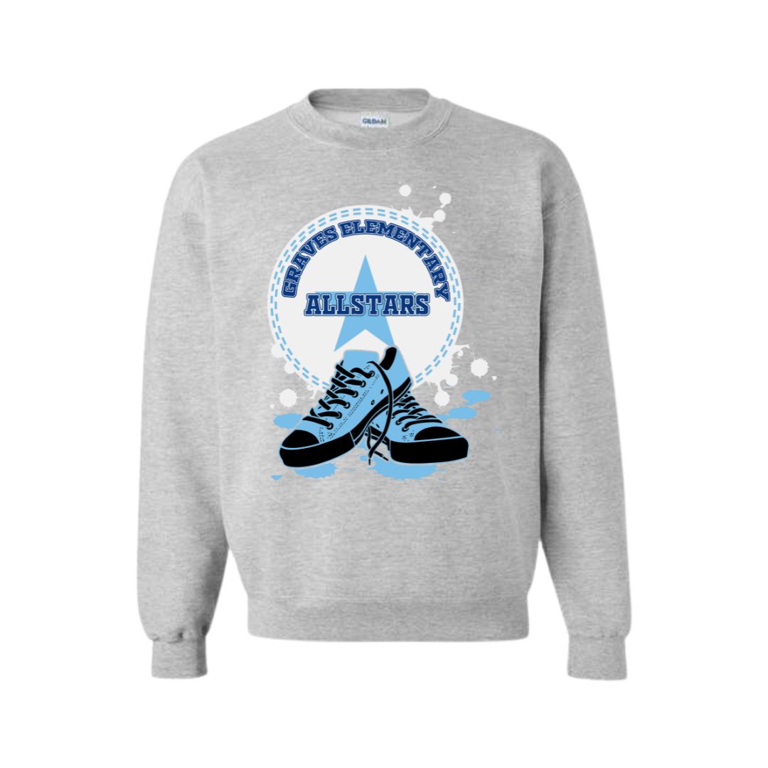 Graves Elementary School ALLSTARS Sweatshirt
