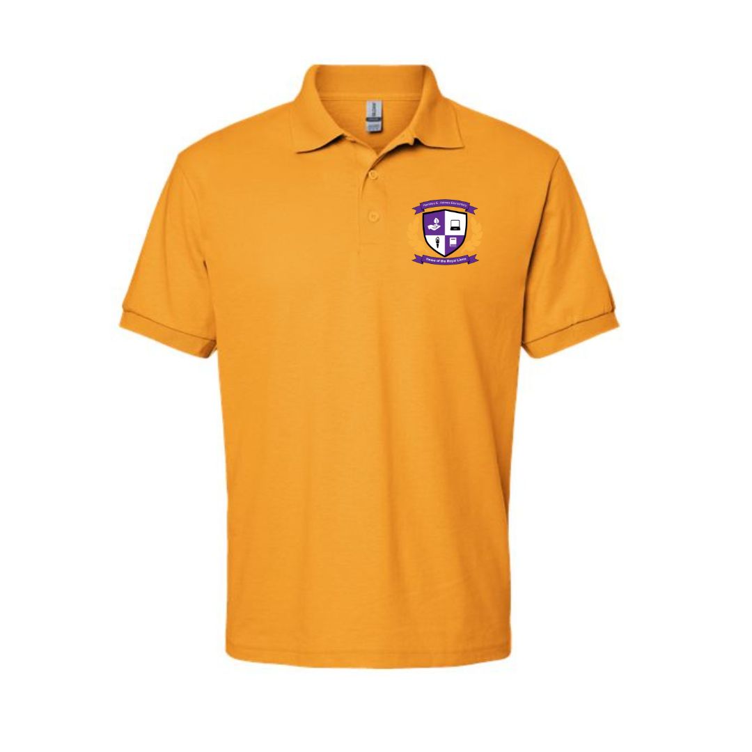Hamilton E. Holmes Elementary School Gold Polo