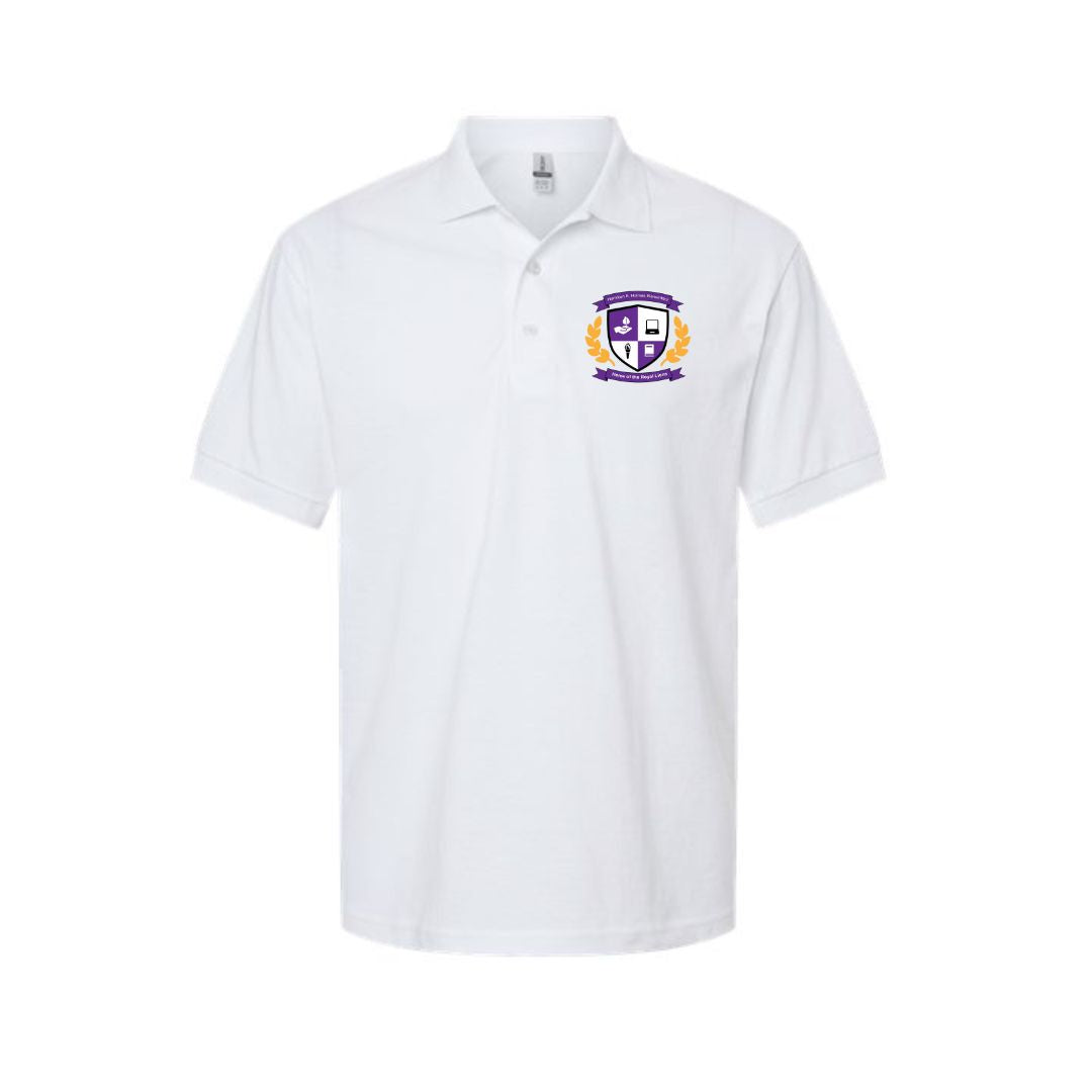 Hamilton E. Holmes Elementary School White Polo