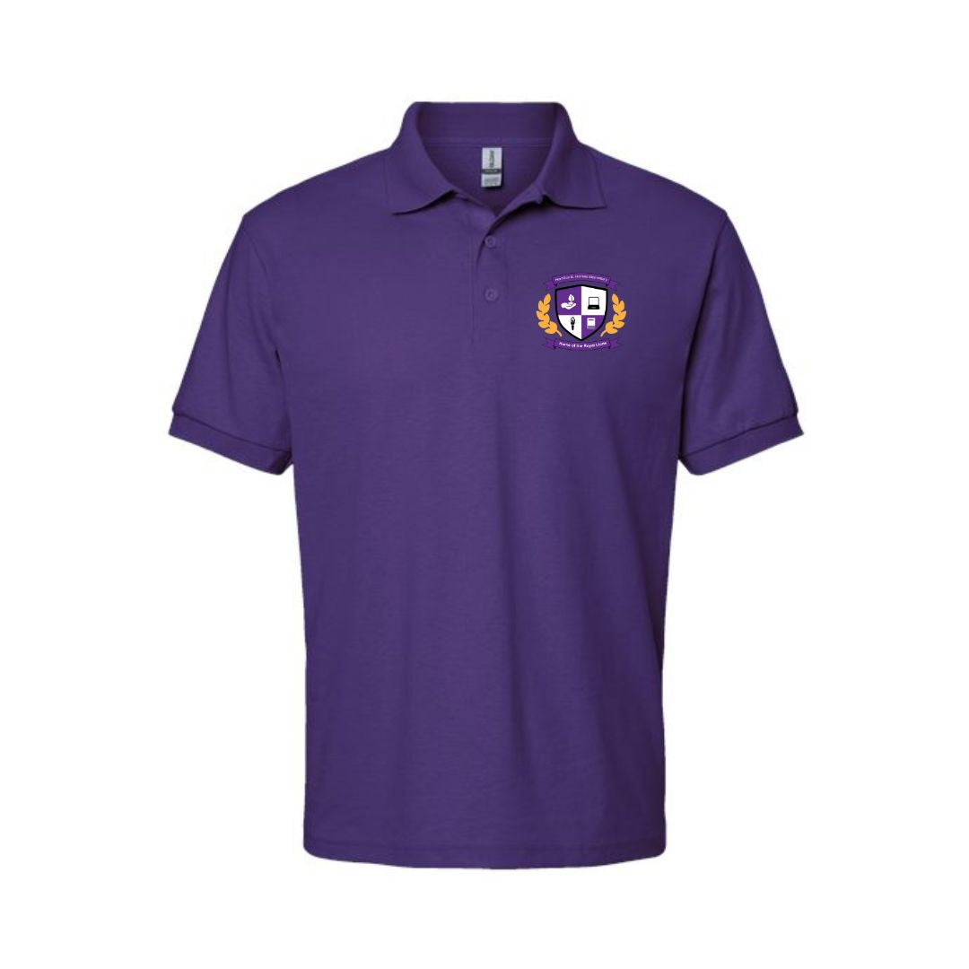 Hamilton E. Holmes Elementary School Purple Polo