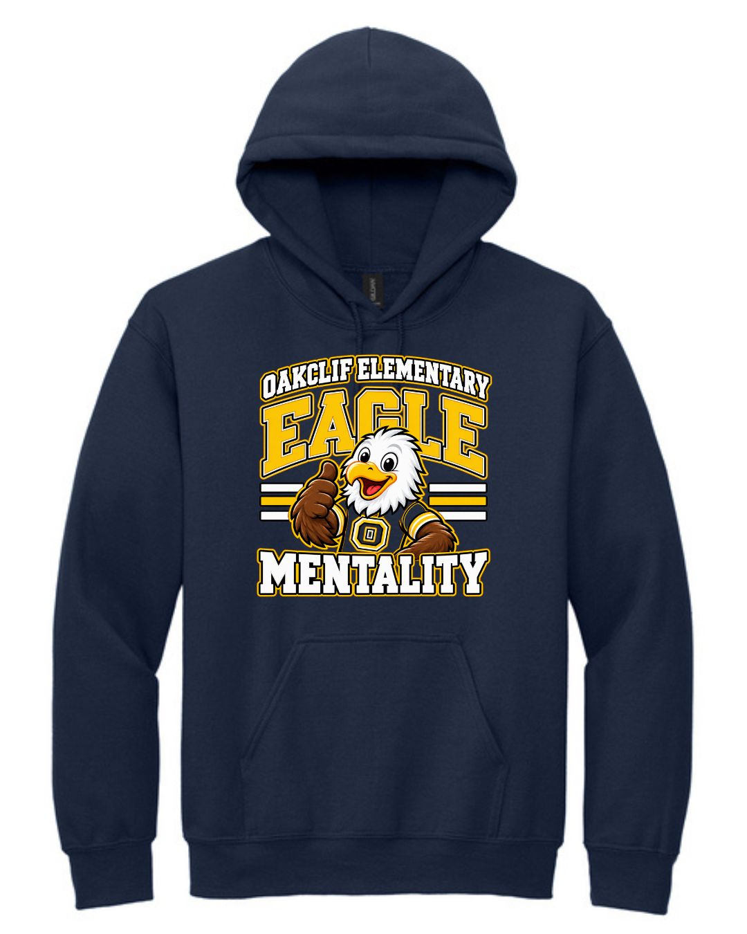 Oakcliff Elementary Navy Mentality Hoodie