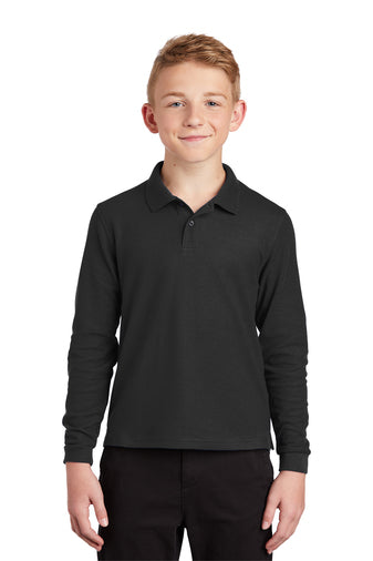 Paul D. West Black Long Sleeve Uniform Shirt