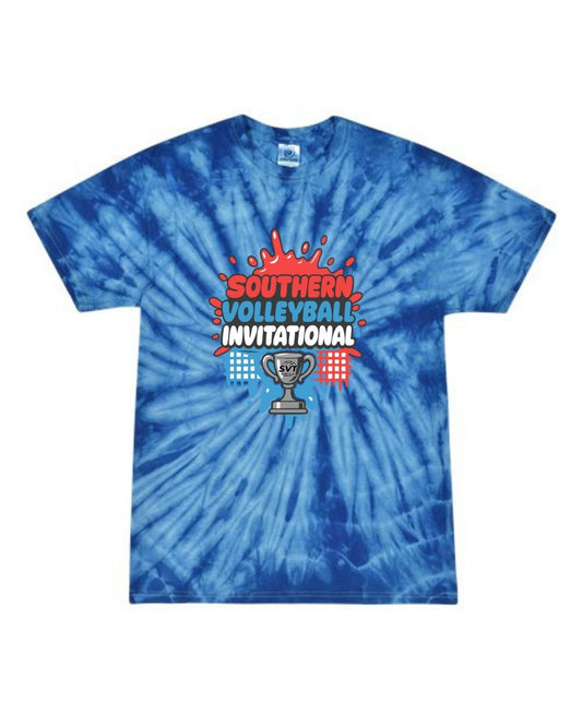 Southern Volleyball Fan Tie Dye T-shirt