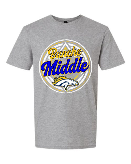 Bunche Middle School Grey Tee