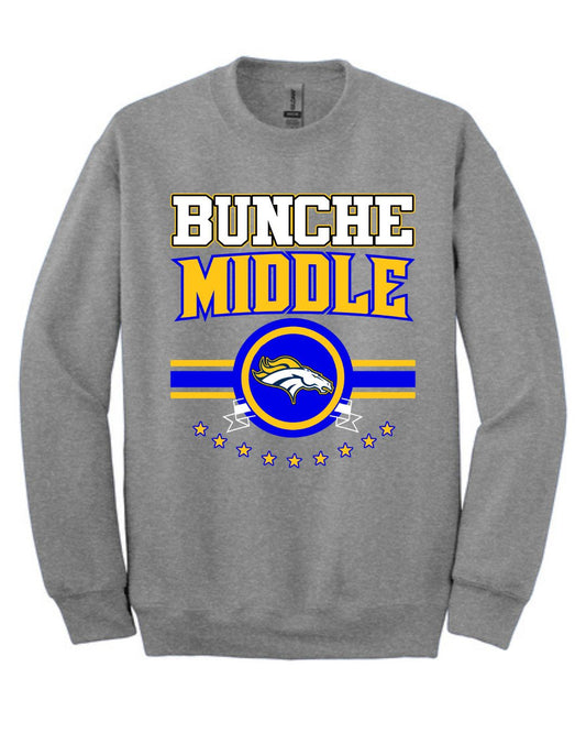 Bunche Middle School Grey Sweatshirt
