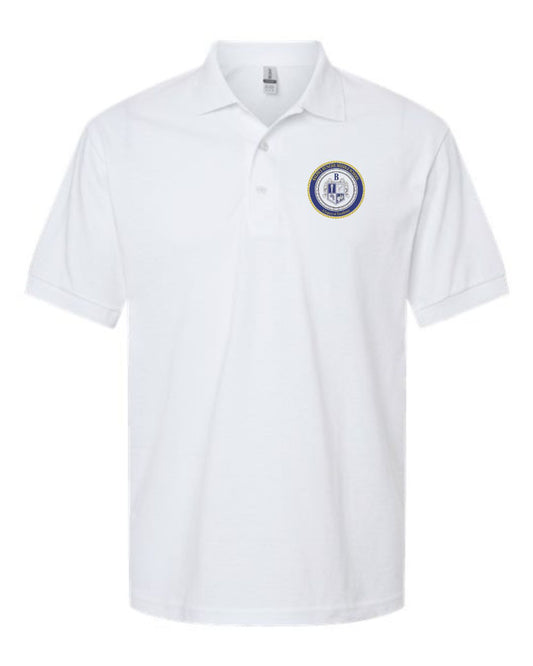 Bunche Middle School White Polo