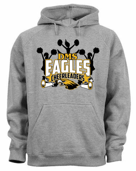 Davis Cheerleaders Grey Hoodie