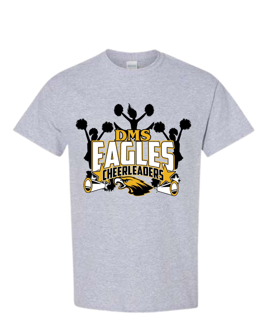 Davis Cheerleaders Grey Shirt