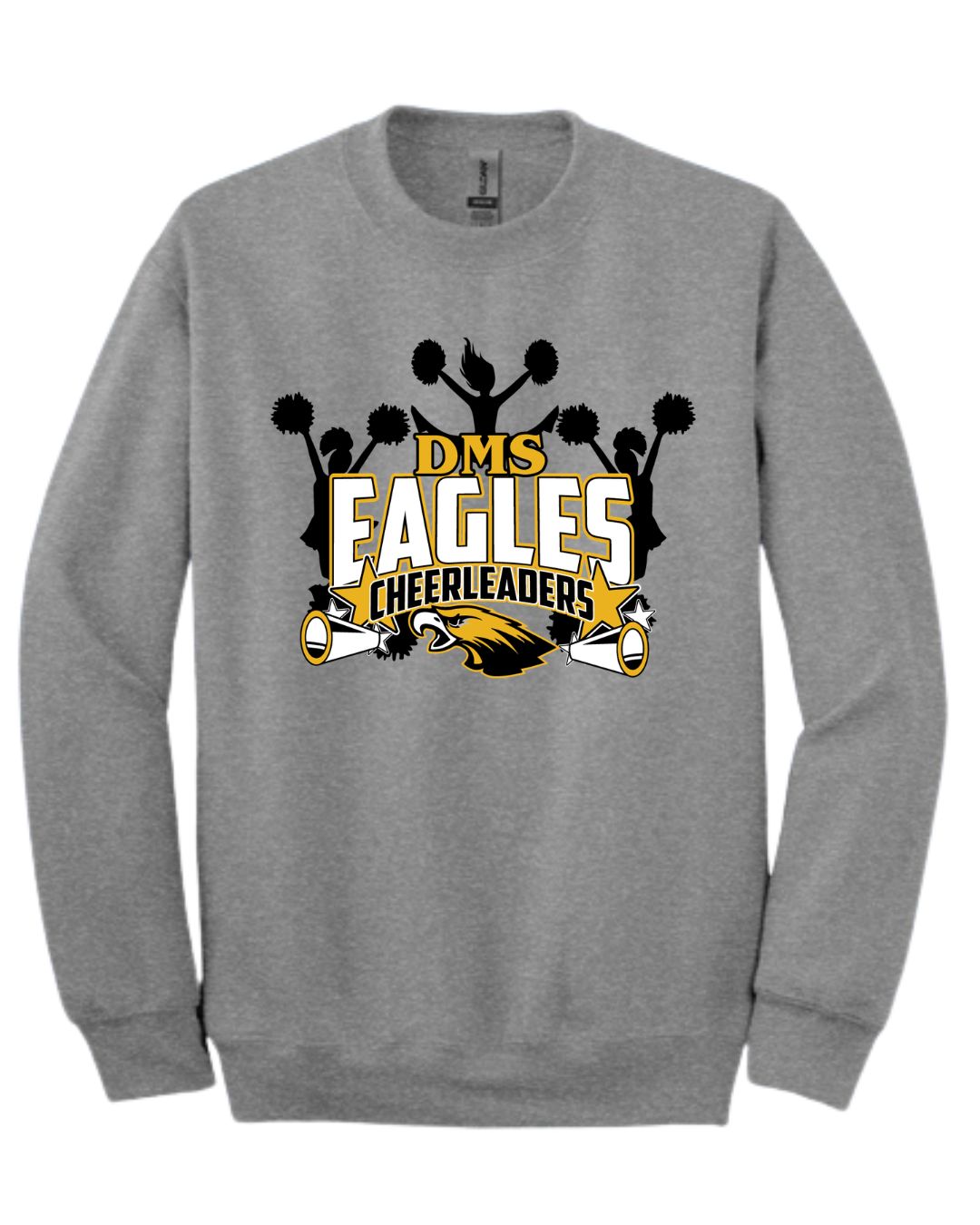 Davis Cheerleaders Grey Sweatshirt
