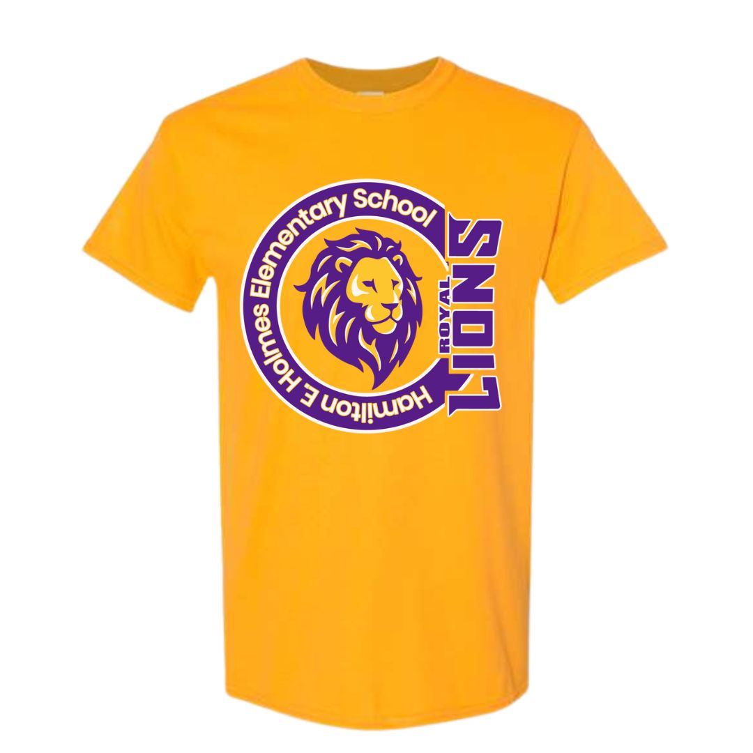 Hamilton E. Holmes Elementary Gold Lions Shirt