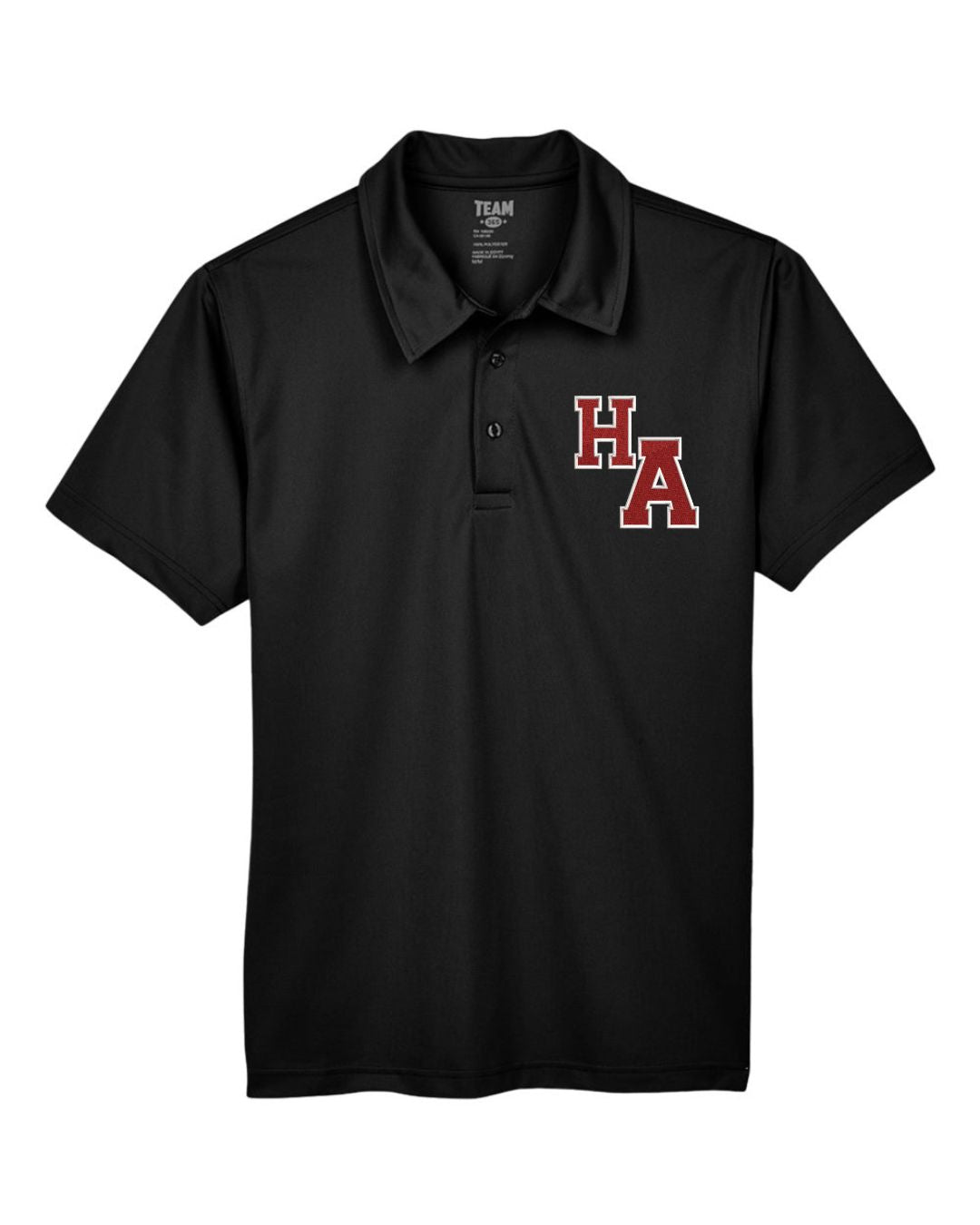 Heritage Academy Black Polo