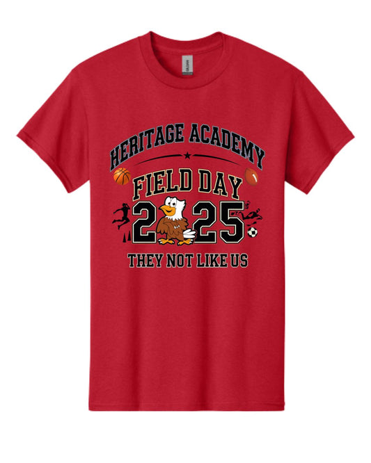 Heritage Academy KINDERGARDEN Field Day Shirt