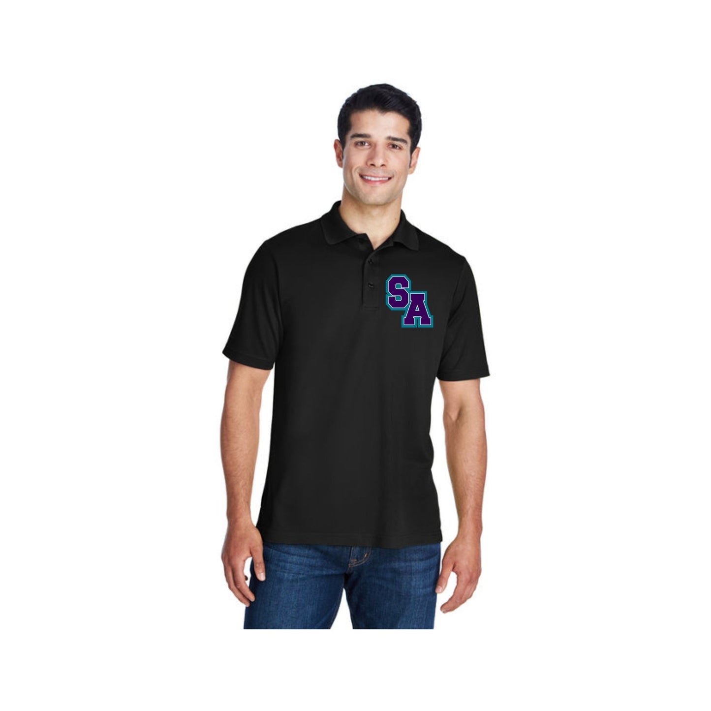 South Atlanta Black Polo