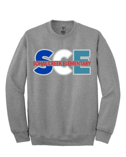 Shoal Creek Gray Spirt Sweatshirt