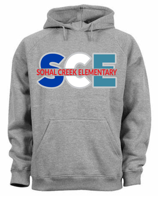 Shoal Creek Gray Spirt Hoodie