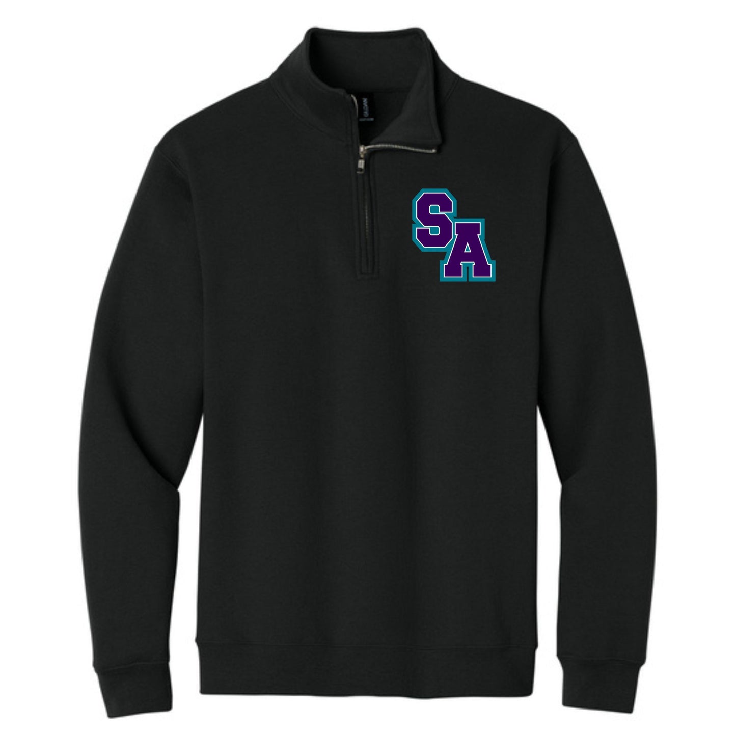 South Atlanta Black Quarter Zip