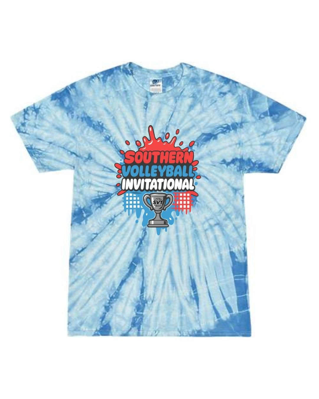 Southern Volleyball Fan Tie Dye T-shirt