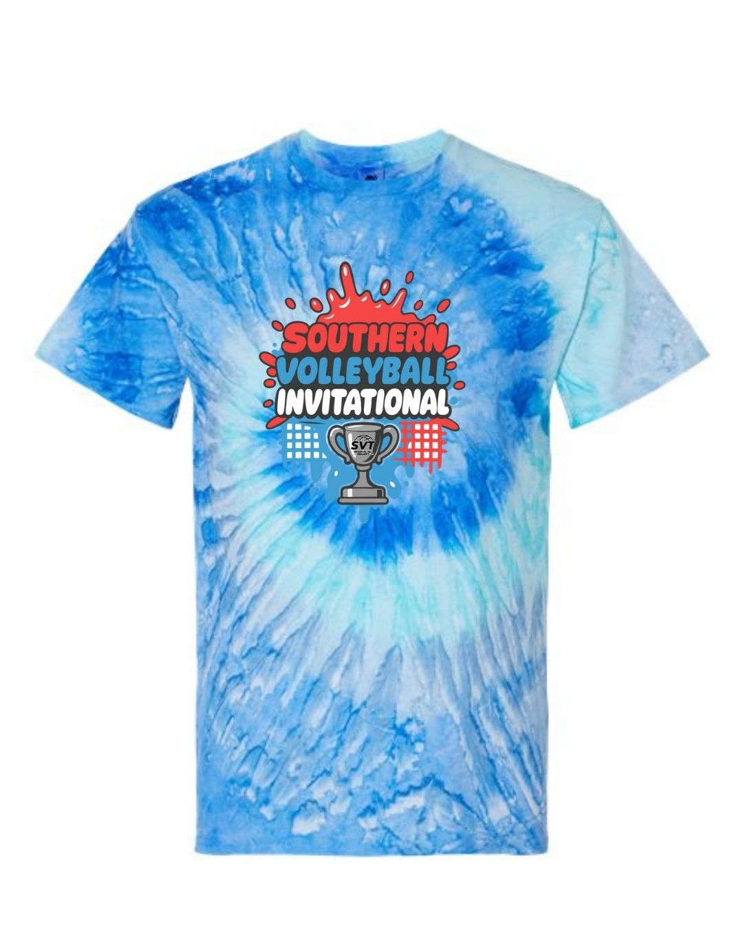 Southern Volleyball Fan Tie Dye T-shirt