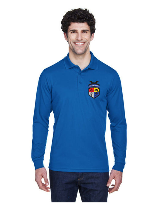 TAG Academy Royal Long Sleeve Polo