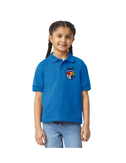 Tag Academy Blue School Polo