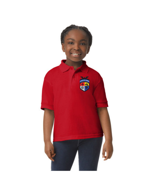 Tag Academy Red School Polo