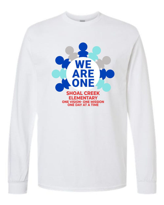 Shoal Creek We Are One LS Tee